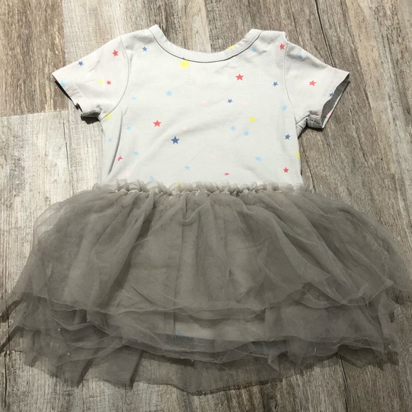 Sovereign Code Gray and Star Tutu Onesie Size 18 Months - Picture 2 of 3